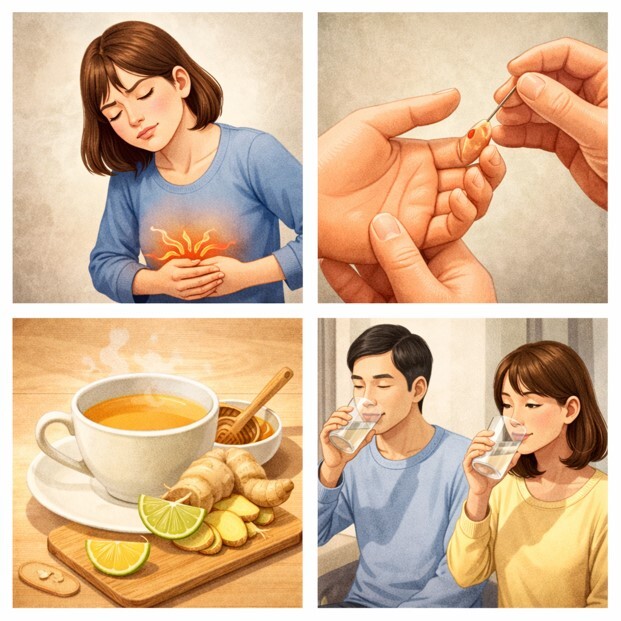 소화 불량 응급 처치